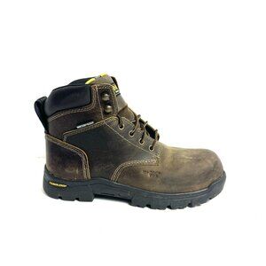 Carolina Women’s 6” Waterproof Comp Toe Boot Brown Size 10W